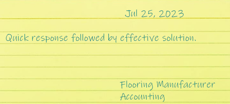 End User Feedback July 25 2023